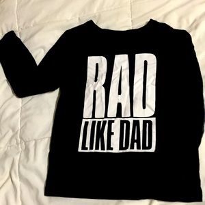 OshKosh Originals Blk long sleeved sz 5T